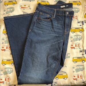 Dark Blue Denim Jeans